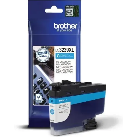 Brother LC-3239XLC inktcartridge Origineel Cyaan 1 stuk(s)