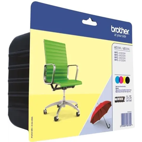 Brother LC229XLVALBP - Inktcartridges / Cyaan / Zwart / Magenta / Geel / Hoge Capaciteit