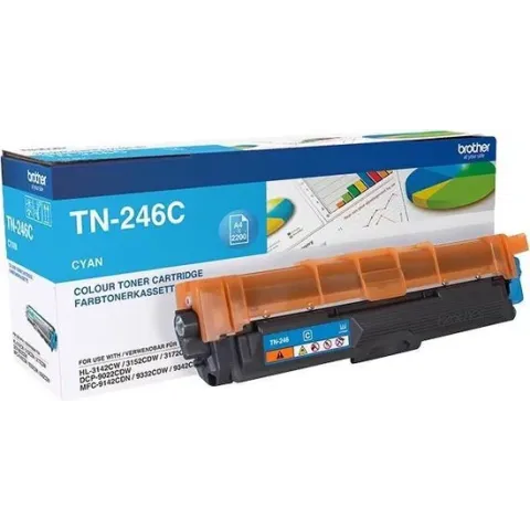 Brother TN-246C - Tonercartridge / Cyaan