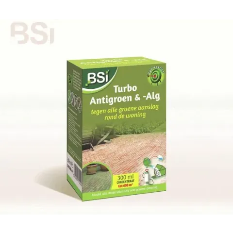 Bsi Turbo AntiGroen- & -Alg - Algen- Mosbestrijding - 300 ml