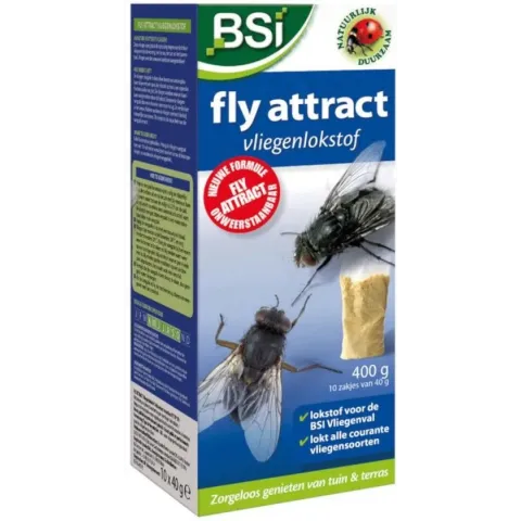 BSI Vliegenlokstof Fly attract, 10 x 40 gram