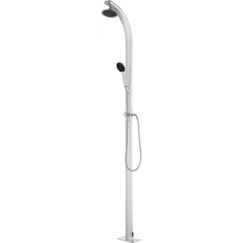 Buitendouche 215 cm aluminium