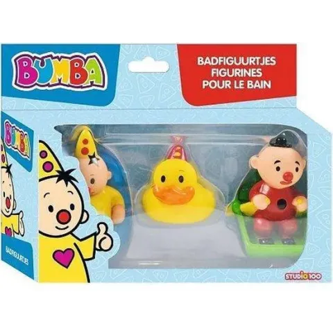 Bumba: Set van 3 Badfiguurtjes