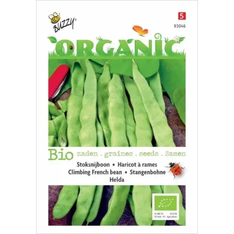 Buzzy Organic Stoksnijbonen Helda BIO