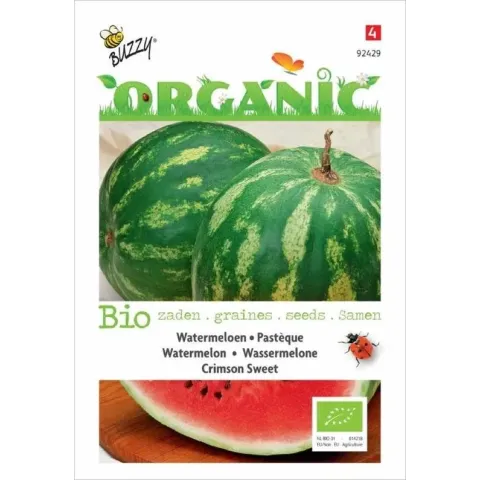 Buzzy® Organic Watermeloenen Crimson Sweet (BIO)