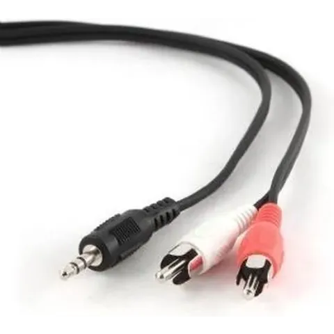 CablExpert CCA-458-2.5M - Adapterkabel, 3,5 mm naar RCA