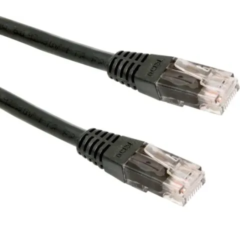 CablExpert PP12-3M/BK - Netwerkkabel, UTP Cat5E, zwart
