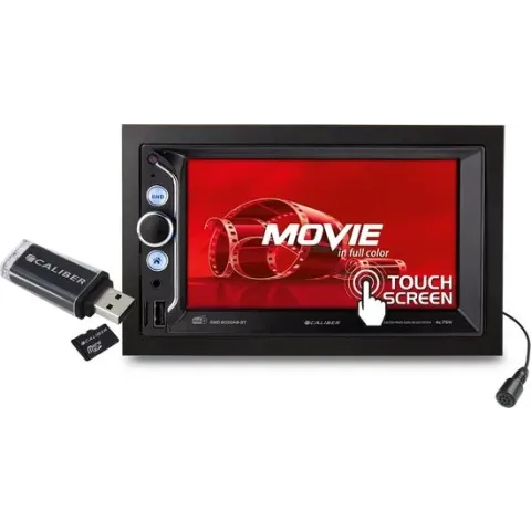 Caliber RMD803DAB-BT - Autoradio dubbeldin met DAB+,Bluetooth en Mirrorlink - Zwart
