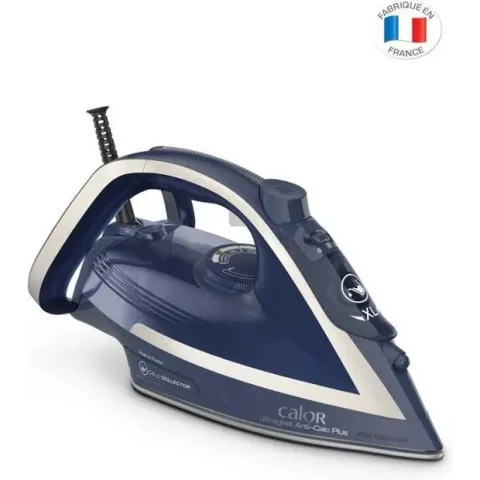 CALOR FV6830C0 Strijkijzer ULTRAGLISS Anti Calc 2800 W Blauw / zilver