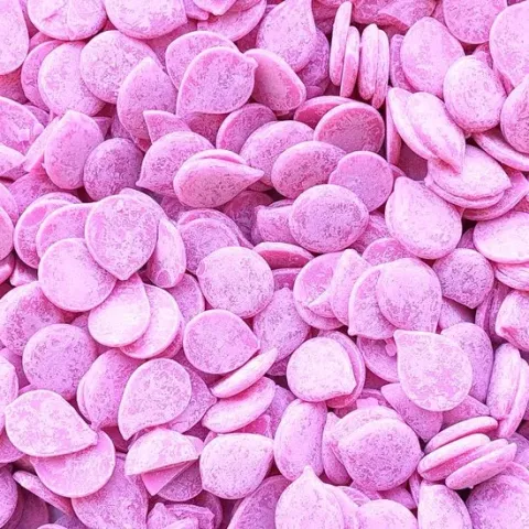 Candy Melts - Drops Roze 330g. Smeltchocolade. Tasty Me.