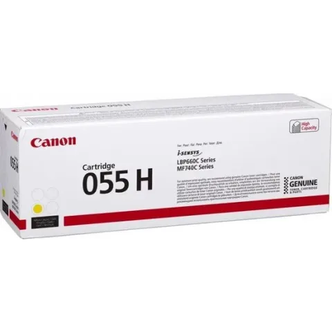 Canon 055H Original Geel 1 stuk(s)