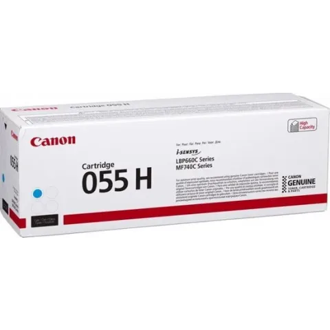 Canon 055H Origineel Cyaan 1 stuk(s)