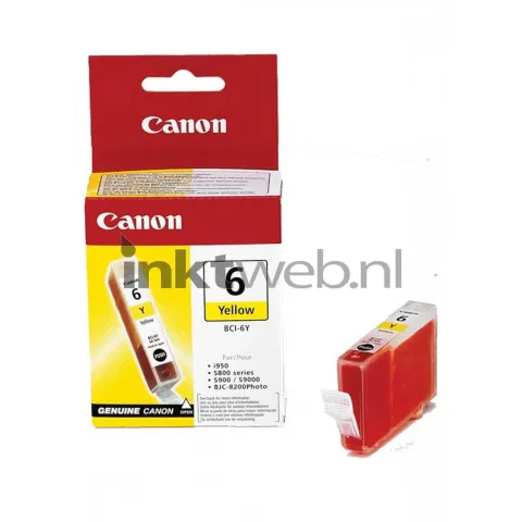 Canon Bci-6y Geel Cartridge