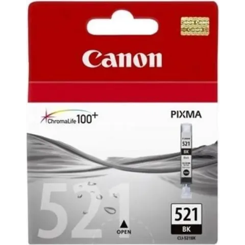 Canon Cli-521bk - Inktcartridge / Zwart