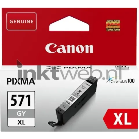 Canon CLI-571XL - Inktcartridge / Grijs / Hoge Capaciteit