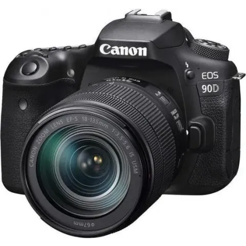 Canon EOS 90D + EF-S 18-135mm f/3.5-5.6 IS USM - Zwart