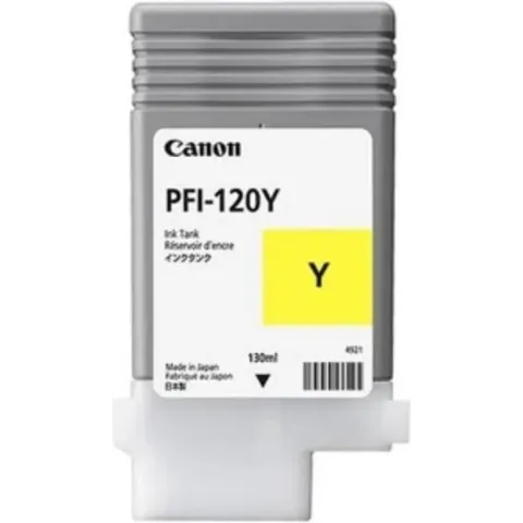 Canon PFI-120Y inktcartridge Original Geel 1 stuk(s)