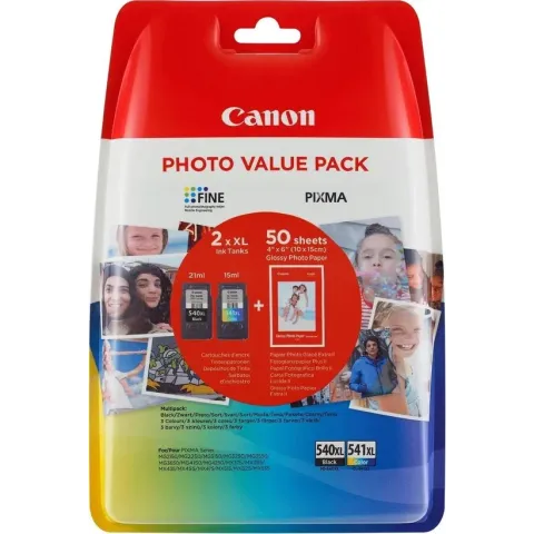 Canon PG-540XL/CL541XL - XL Inktcartridge / Zwart / Kleur