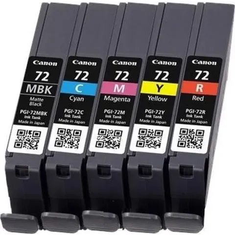 Canon PGI-72 - Inktcartridge / Cyaan / Geel / Magenta / Rood