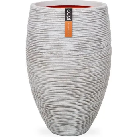 Capi Europe - Vaas eleg. deluxe rib NL 40x60 ivoor
