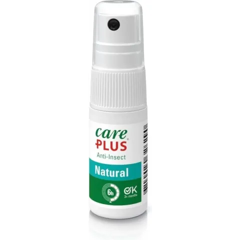 Care Plus Anti-Insect Natural spray - 15 ml - muggenspray - natuurlijk - 2go
