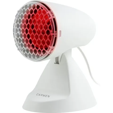 Carmen CIL1001W - Infraroodlamp - 100 Watt - Geschikt voor spier- en gewrichtspijn - Verticaal kantelbaar - Wit