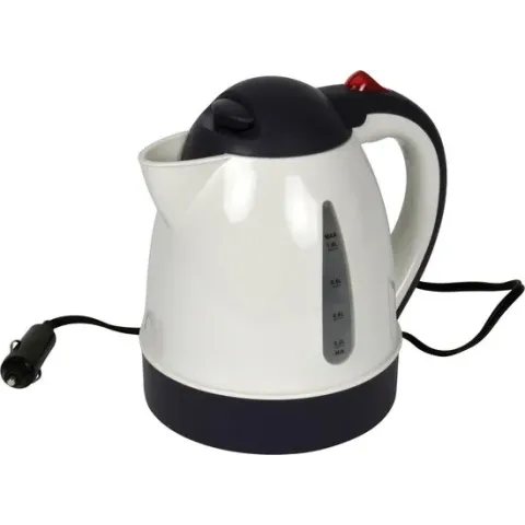 Carpoint Waterkoker 24V 1L | Waterkoker voor Auto, Vrachtwagen, Caravan, Camper, Boot, Camping