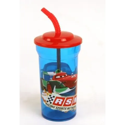 Cars Drinkbeker Met Rietje