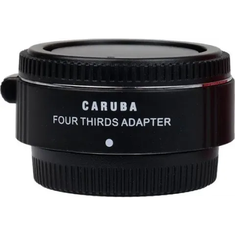 Caruba Mount Adapter Olympus Micro 4/3 - 4/3 Chroom