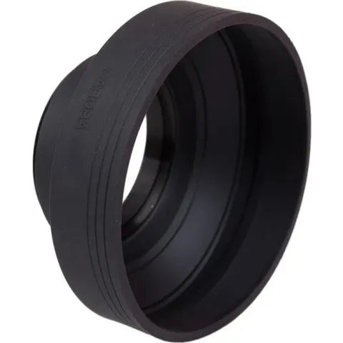 Caruba Rubberen Zonnekap 3in1 52mm 5,2 cm Zwart