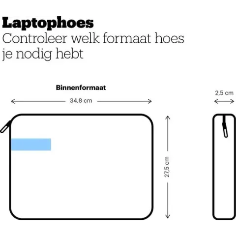 Case Logic Reflect 14 inch - Laptophoes / Donkerblauw
