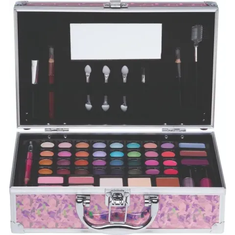 Casuelle Make-Up Koffer Roze Multi