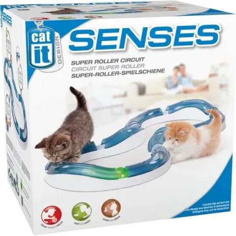 Cat it Senses kattenspeelgoed Super roller circuit - Paars
