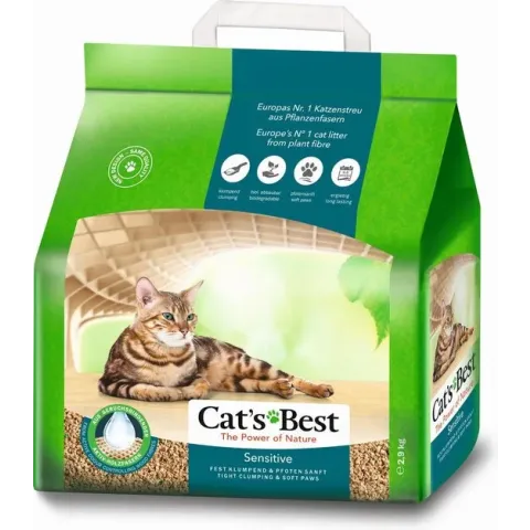Cat's Best Sensitive - Kattenbakvulling - 8 l