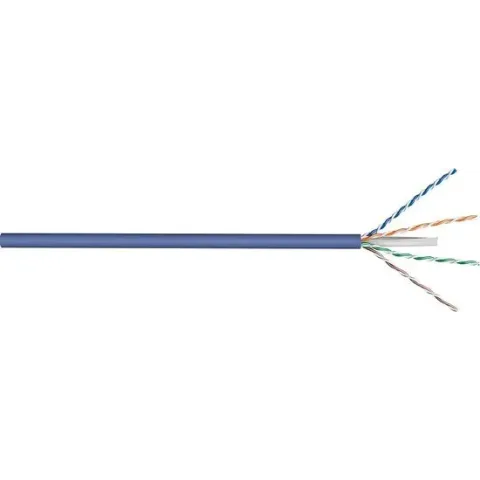 CAT6A Netwerkkabel - Zonder connector - blauw - 305 m