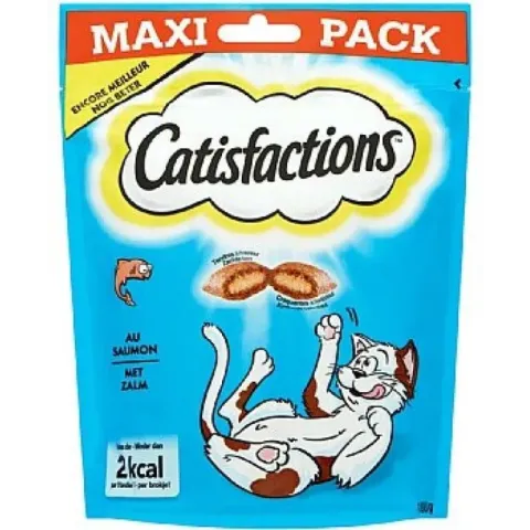 Catisfaction kattensnoepjes - zalm - adult - 4 stuks x 180 gram
