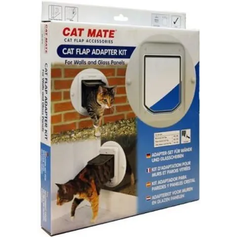 Catmate adapter kit voor kattendeur microchip 360 WATT - wit 31 x 3 x 31cm