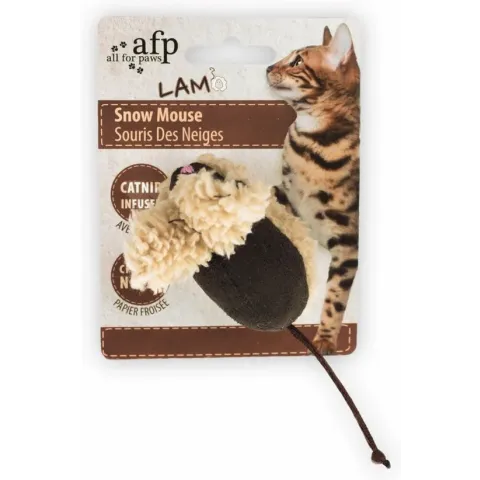 Catnip Snow Mouse