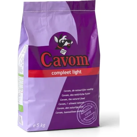 Cavom Compleet Hondenvoer Light - 5 kg