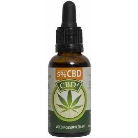CBD olie 5% (Jacob Hooy) - 100 ml