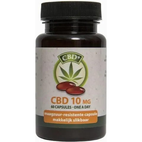 CBD plus capsules (60 caps - Jacob Hooy)