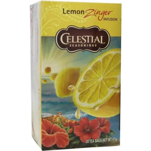 Cellestial Seasonings Lemon Zinger Thee 20 stuks