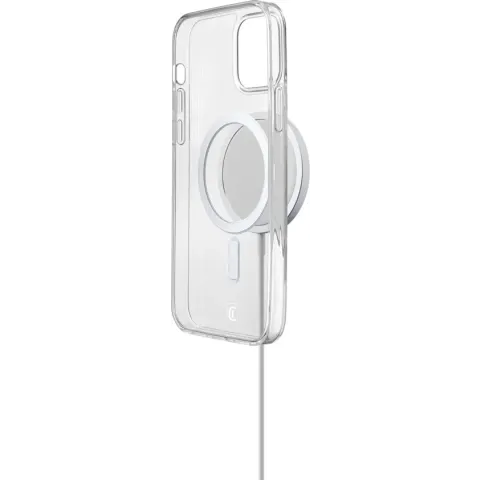 Cellularline - iPhone 12 Pro Max, hoesje gloss MagSafe, transparant