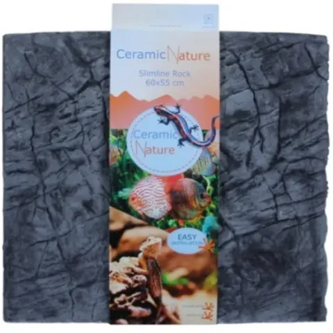 Ceramicnature Achterwand Cn Slimline Rock 60 X 55cm Hars Grijs