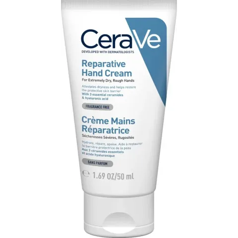 CeraVe - Herstellende Handcrème - tegen droge en ruwe handen - 50ml