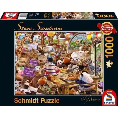 Chef Mania, 1000 stuks Puzzel
