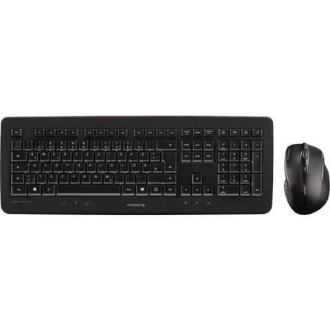 CHERRY DW 5100 toetsenbord RF Draadloos Amerikaans Engels Zwart