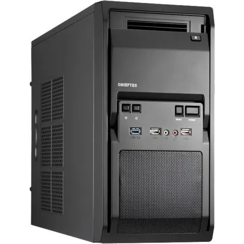 Chieftec LT-01B-OP computerbehuizing Mini Tower Zwart