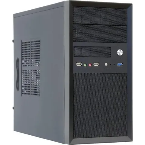 Chieftec Mesh MidiTower LCX-01SLSLB Zilver 400 W