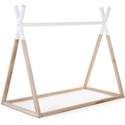 Childhome juniorbed 70 x 140 cm massief hout Naturel